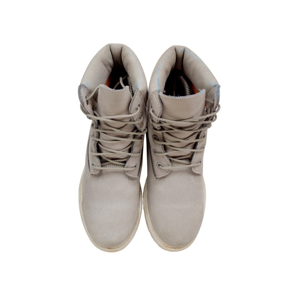 Timberland Waterville Boots Soft Grey Nubuck/ Leather, Lace Up, Lug Sole - Picture 13 of 16